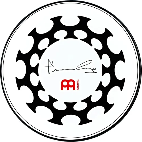 Miniatura 12 de Almohadilla de práctica de tambor de 6", de silicona — Rebote medio y volumen controlado para velocidad, potencia y precisión, logotipo clásico