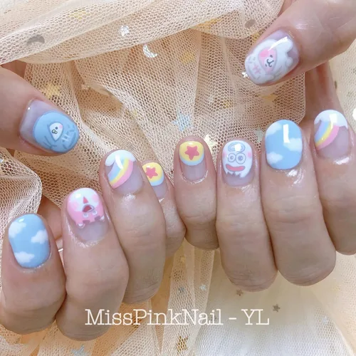 Miniatura 7 de YJMyujimi Paleta de gel gel de pintura para arte de uñas no limpie 40 colores cuadrados individuales UV LED para bricolaje salón de uñas tpo hema