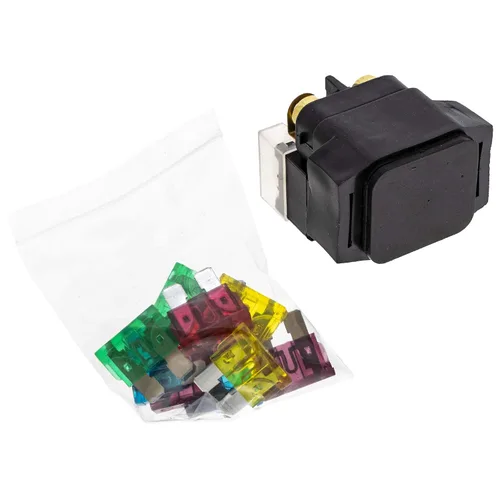 Miniatura 2 de NICHE Interruptor de relé solenoide de arranque para Yamaha 5S7-81940-00-00 Bolt XVS950 Kodiak Rhino Raptor 700 450 FZ07 V Star 950