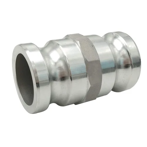 Miniatura 3 de Tipo de aluminio AA Cam y ranura adaptador de carrete, 2" Camlock macho x 2" Camlock macho