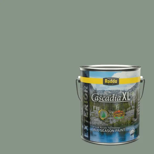 Miniatura 42 de Rodda Paint CASCADIA XL Pintura e imprimación satinada exterior en uno, cuarto de galón, pimienta de Jamaica