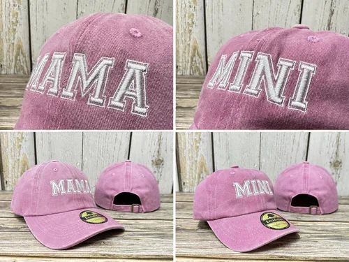 Miniatura 45 de Sombreros bordados para tío tía, abuelo, abuela, mamá, mini