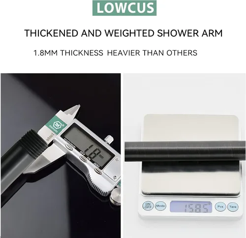 Miniatura 3 de RP61058-RB para brazo de ducha montado en pared y techo anti-fugas de 6 pulgadas y con brida para American Standard, bronce veneciano
