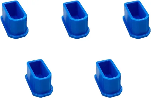 5 tapas de conector macho XT90 impresas en 3D, color negro, tapones antipolvo de plástico PETG y tapas de protección, ajuste seguro para