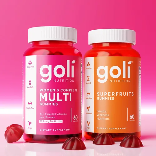 Miniatura 8 de Goli Nutrition - Gomita vitamínica SuperfRUITS de 60 quilates, con ingredientes potenciadores del colágeno. Radiar. Rejuvenecer. Refresca