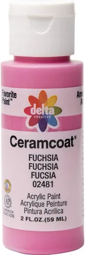 Miniatura 185 de Delta Creative Ceramcoat - Pintura acrílica en varios colores (2 onzas), 2436, carbón