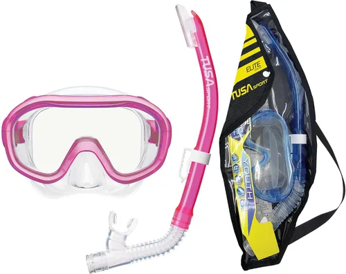 Miniatura 8 de TUSA Sport Mini-Kleio Junior Máscara y Snorkel Combo (con bolsa reutilizable)