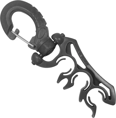 Miniatura 8 de Scuba Choice Clip de soporte de manguera triple para buceo, organizador de manguera de baja y alta presión para reguladores y configuración
