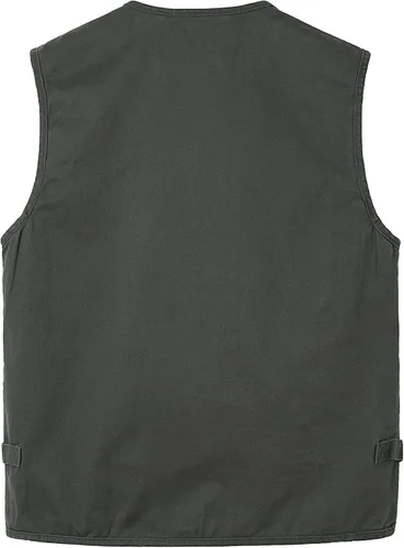 Miniatura 3 de Chaleco de pesca para hombre con múltiples bolsillos, sin mangas, chaleco de caza, safari, viajes, al aire libre, chaleco casual