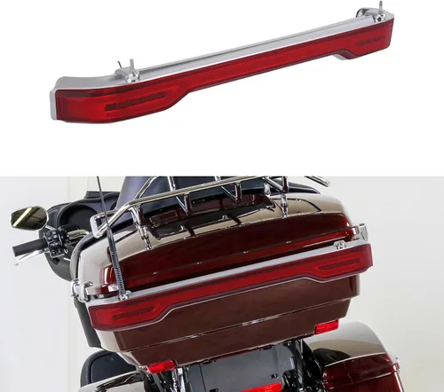 Miniatura 12 de TCT-MOTORPARTS Luces traseras LED de freno LED King para Harley Touring 2014-2025 Electra Glide Ultra Limited Road King Glide Street