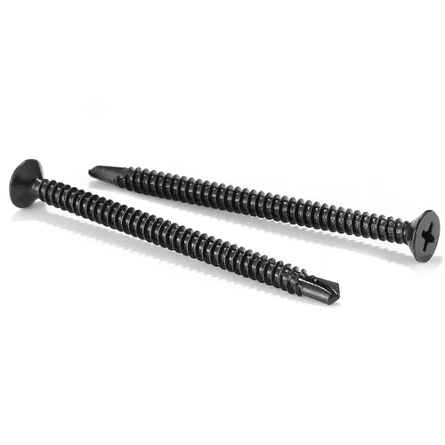 Miniatura 15 de Tornillos de chapa metálica #8 x 3/4 pulgadas, 100 unidades de acero inoxidable 410 tornillos autorroscantes rápidos de acero inoxidable 410