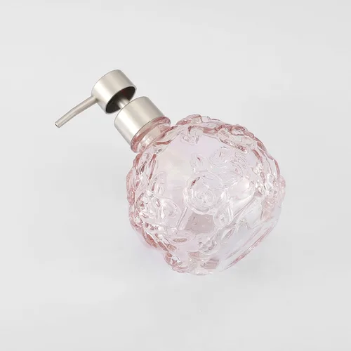 Miniatura 7 de Dispensador de Jabón de Vidrio Transparente con Bomba, Dispensador de Jabón Recargable para Baño, Cocina y Encimera, Diseño Elegante y Duradero