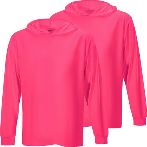Miniatura 14 de ProtectX Sudadera ligera de manga larga con protección solar de alta visibilidad, UPF 50+ de secado rápido, camisa SPF UV, ropa activa