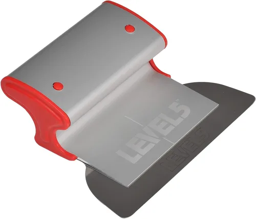 LEVEL5 Hoja de Raspado de 7 Pulgadas | Inserto de Hoja de Acero Inoxidable Alemán de Precisión de 0.3mm (Reemplazable), Perfil de Hoja de Aluminio