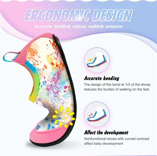 Miniatura 3 de Apolter - Zapatos de agua o natación estilo calcetín para niños, unisex, antideslizantes, para la playa o piscina, color aguamarina