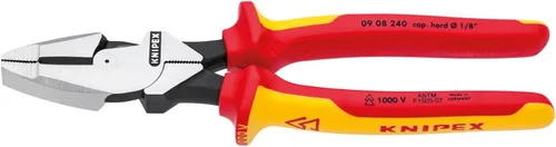 Miniatura 2 de KNIPEX Tools 09 08 240 US High Leverage Lineman's, New England Head, 1000V aislado