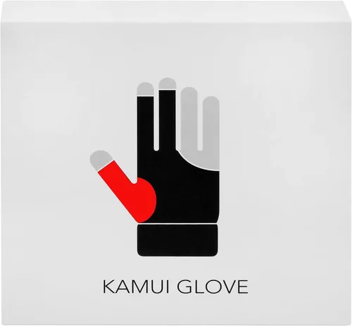 Miniatura 6 de KAMUI Guante de billar - Secado rápido - para mano derecha (rojo, mediano)