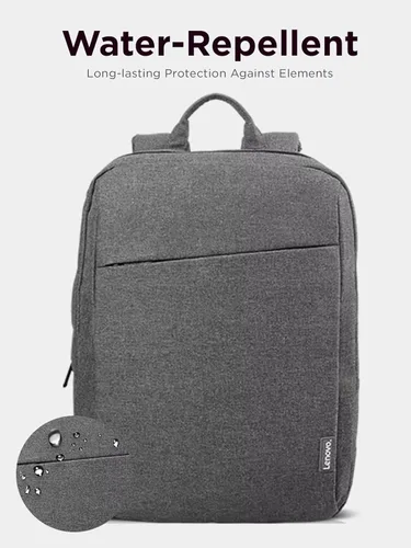 Miniatura 5 de Lenovo Mochila casual para laptop B210 de 15.6 pulgadas, compartimento acolchado para laptop y tableta, tela duradera y repelente al agua, ligera