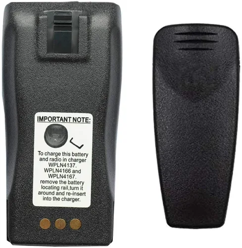 Miniatura 5 de NNTN4851 NNTN4851A NNTN4496 NNTN4497AR NNTN4970A 7.2V 2200mAh Ni-MH Reemplazo de batería de radio bidireccional para Motorola CP040 CP140 CP150