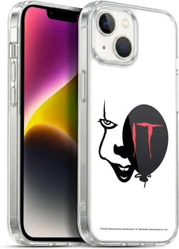 Miniatura 103 de Head Case Designs Funda de gel suave con licencia oficial de la película de TI Pennywise 2 Graphics compatible con Apple iPhone 15 Pro