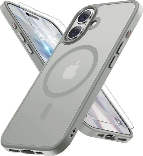 Miniatura 142 de Miracase Funda diseñada para iPhone SE 2022/SE 2020/7/8, funda multicolor de silicona a prueba de golpes (rojo)