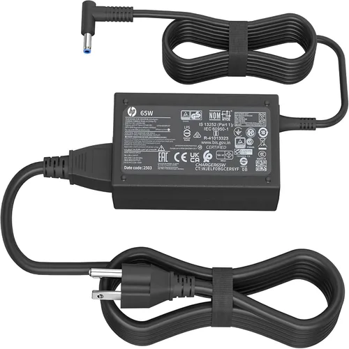 Cargador de CA de 65 W 45 W compatible con HP Elitebook Series Probook 430 440 450 455 470 640 650 G3 G4 G5 G6 G7 G8 PPP009A PPP009C 19.5V 3.33A