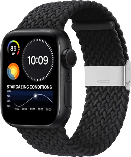 Miniatura 31 de Bandiction - Correas compatibles con Apple Watch de 44mm 40mm 38mm 42mm 41mm 45mm 46mm 49mm, bandas iWatch para mujeres y hombres, correa elástica