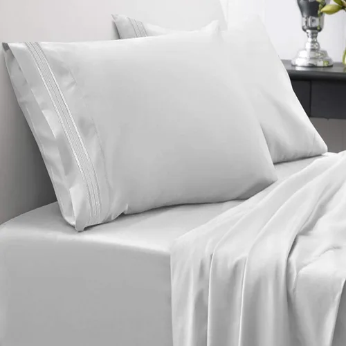 Miniatura 15 de Sweet Home Collection Juego de sábanas de 1800 hilos, sábanas de microfibra cepillada suave de calidad egipcia, juego de ropa de cama de lujo