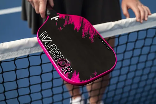 Miniatura 4 de Diadem Warrior Edge - Paleta de pickleball, cara grabada de fibra de carbono para Max Spin, borde Aero Guard, núcleo de 0.63 pulgadas, peso medio, 8