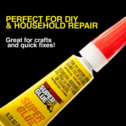 Miniatura 9 de Super Glue Líquido, tubos de 2 gramos, paquete de 12, transparente, unión instantánea, secado rápido, adhesivo de cianoacrilato, punta de precisión