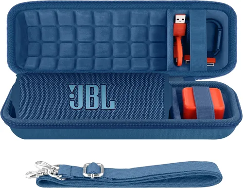 Miniatura 10 de co2CREA Funda de viaje rígida de repuesto para JBL Flip 7 Flip 6 FLIP 5 Altavoz Bluetooth portátil impermeable (funda de camuflaje negro)