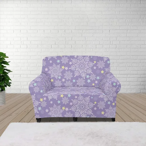 Miniatura 69 de Horeset Fundas elásticas para sofá con diseño de flores otoñales, lavables para sofá de 2 cojines, funda protectora para mascotas y perros