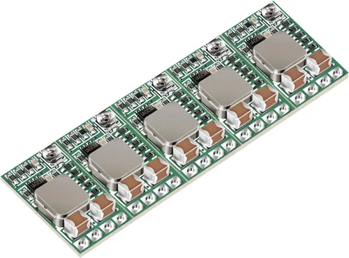 Miniatura 6 de DROK Regulador de 5 V, 5 unids Mini Reductor de Voltaje DC 4.5-24V 12V 24V Paso abajo a 5V Buck Convertidor Junta 3A Voltios Transformador Reductor