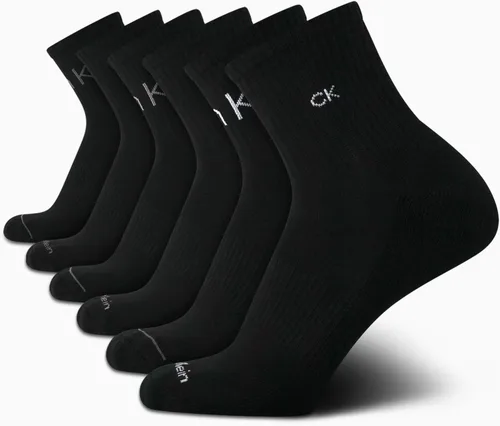 Miniatura 13 de Calvin Klein Calcetines deportivos acolchados de corte alto para hombre (paquete de 6)