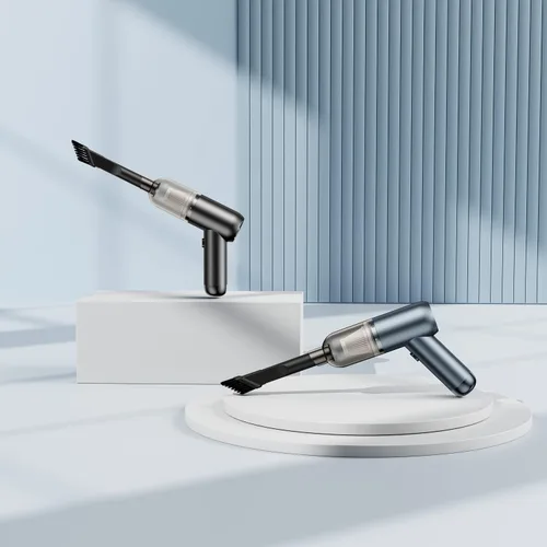 Miniatura 8 de Aspiradora portátil inalámbrica de mano para automóvil con potente succión, mini barredora de alta potencia, eliminador de polvo, ligera, fácil