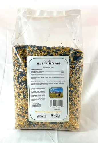 Miniatura 2 de Ernst Grain & Livestock Alimento para aves y vida silvestre – Perfecto para pájaros, patos, ardillas, pavos, conejos, gansos y ciervos – Alimento