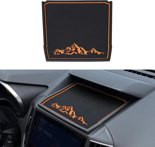 Miniatura 11 de JKCOVER Tapetes para Tablero Compatibles con Subaru Crosstrek/Impreza 2018-2023 y Subaru Forester 2019-2024 Accesorios Tapetes de Goma para Consola