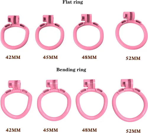 Miniatura 3 de Jaula de castidad para hombre, dispositivos de castidad masculina, jaula de pene pequeña para hombres, jaula de castidad plana BDSM Cage F001
