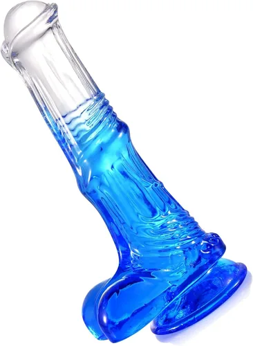 Miniatura 14 de Consoladro de fantasía negro de 8.3 pulgadas, juguetes sexuales anales flexibles con ventosa para hombres