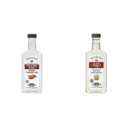 Miniatura 69 de Watkins Extracto orgánico de almendra pura, sin OMG, Kosher, botella de 2 onzas, 1 paquete