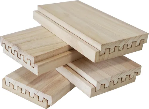 Miniatura 5 de DNB - Bandejas de madera para dominó, juego de 8 soportes, 5 ranuras por soporte, dominó no incluido