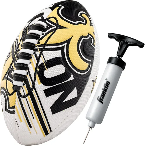Miniatura 17 de Franklin Sports NFL Team Mini Balones de Fútbol Americano - Juvenil 8.5" Balón de Fútbol Americano con Licencia Oficial de la NFL + Conjunto