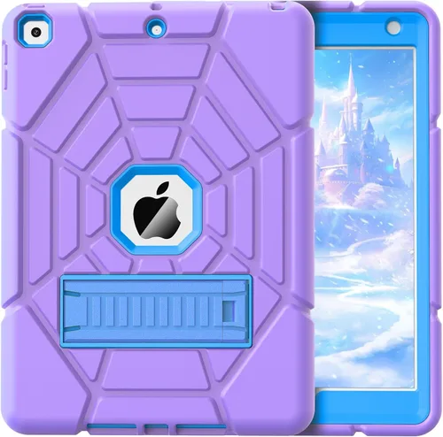 Miniatura 12 de Grifobes - Funda para iPad de 9.ª generación, para iPad de 8.ª/7.ª generación 2021/2020/2019, funda protectora resistente de 10.2" con soporte