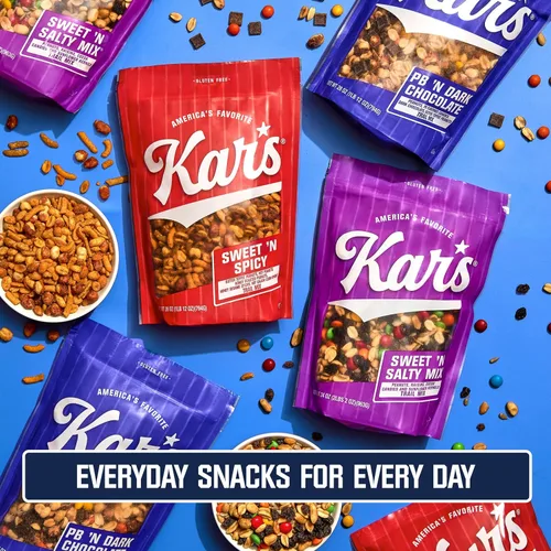 Miniatura 5 de Kar's Nuts Cranberry Almond Delight Trail Mix, paquetes individuales de 3 onzas, paquete a granel de 42, aperitivos sin gluten