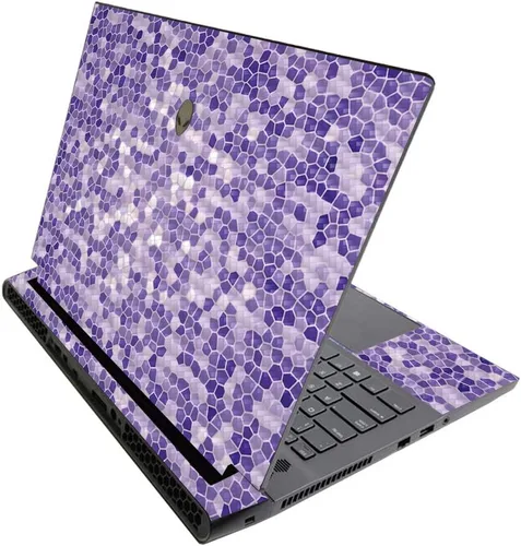 Miniatura 273 de MightySkins - Skin brillante con purpurina para Alienware M17 R3 (2020) y M17 R4 (2021) - Diversión de los años 90 Acabado duradero con purpurina