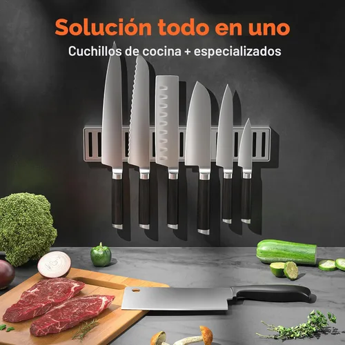 Miniatura 5 de Afilador de cuchillos rodante, discos de diamante y cerámica, ángulos magnéticos de 15° y 20°, rápido y seguro para cualquier dureza de hoja, kit