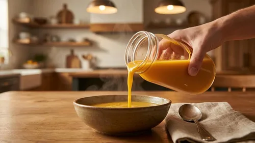 Miniatura 5 de JARMING COLLECTIONS Tarro de almacenamiento de vidrio de boca extra ancha de 32 onzas con tapa de plástico sin BPA – Tarro Mason hermético
