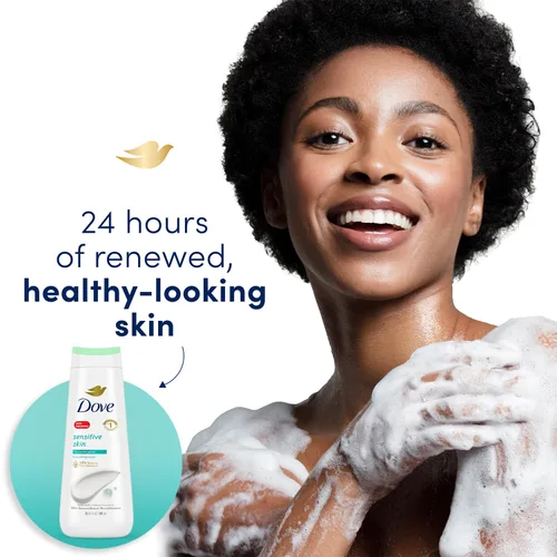 Miniatura 6 de Dove Champú y acondicionador para la caspa 2 en 1, alivio calmante DermaCare con piritiona zinc + gel de baño para pieles sensibles, lo mejor