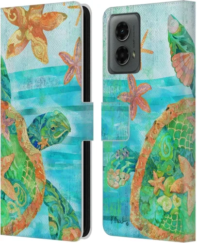Miniatura 10 de Head Case Designs Officially Licensed Paul Brent Coral Azul Coastal Leather Book Wallet Case Cover Compatible with Motorola Moto G (2024)