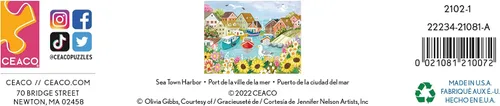 Miniatura 7 de Ceaco - Olivia Gibbs - Sea Town Harbor - Rompecabezas de 300 piezas
